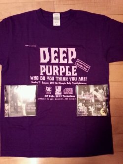 Photo1: DEEP PURPLE Who Do You Think You Are x 2 + T-shirt L Tarantura