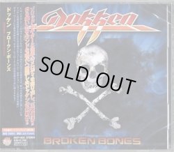 Photo1: Dokken ‎– Broken Bones w/Bonus Japan NEW KICP 1635