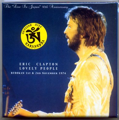 ERIC CLAPTON 4CD BOX Lovely People 2nd Edition TARANTURA Limited Numbered Japan