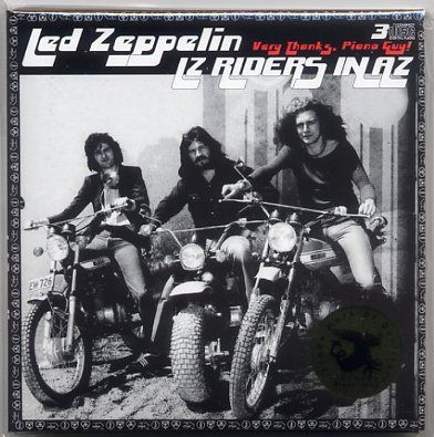 LED ZEPPELIN 3CD Lz Riders In Az w/Poster 2nd Edition Tarantura NEW