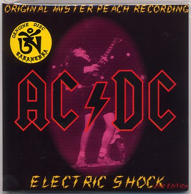 AC/DC 2CD ELECTRIC SHOCK-2ND EDITION Tarantura Tokyo Japan 1982