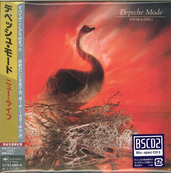 Depeche Mode ‎Mini LP Blu-spec CD2 Speak & Spell Japan NEW SICP-30535