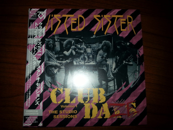 TWISTED SISTER Mini LP Paper Sleeve SHM-CD Club Daze Volume 1 Japan NEW VQCD-10254