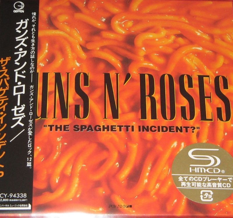 Guns N' Roses ‎Mini LP SHM-CD The Spaghetti Incident Japan UICY-94338