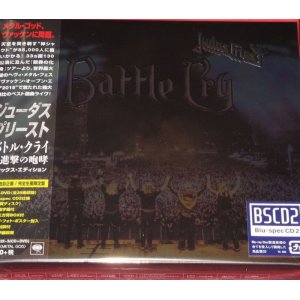 Photo: Judas Priest ‎Limited Blu-spec CD2+DVD Battle Cry Japan NEW