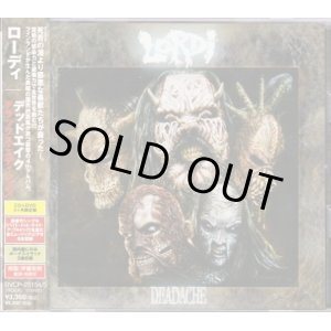 Photo: Lordi ‎– Deadache CD+DVD Japan NEW KISS BVCP-25154/5