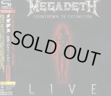 Photo: Megadeth ‎– Countdown To Extinction Live SHM-CD Japan NEW UICY-15258