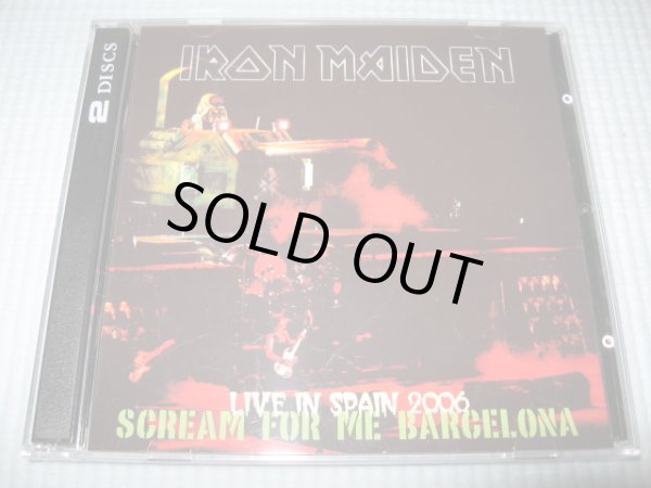 Photo1: IRON MAIDEN Live In Spain 2006 Scream For Me Barcelona 2CD 