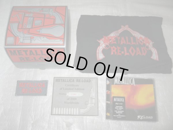 Photo1: METALLICA Re-Load Reload BOX w/T-shirt,Patch,Certification