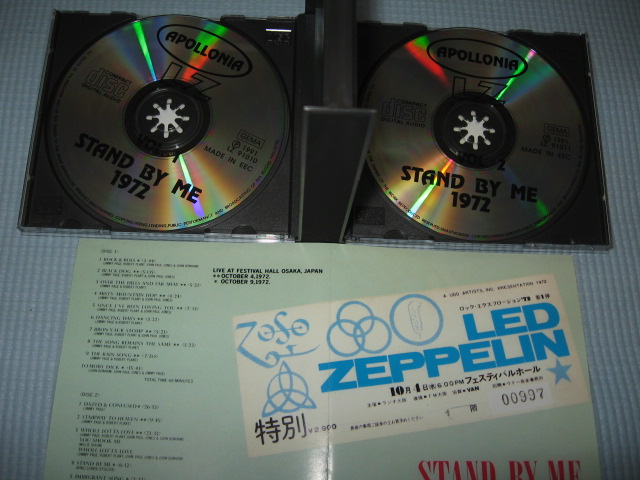 Photo: LED ZEPPELIN Stand By Me Live At Japan 2CD 