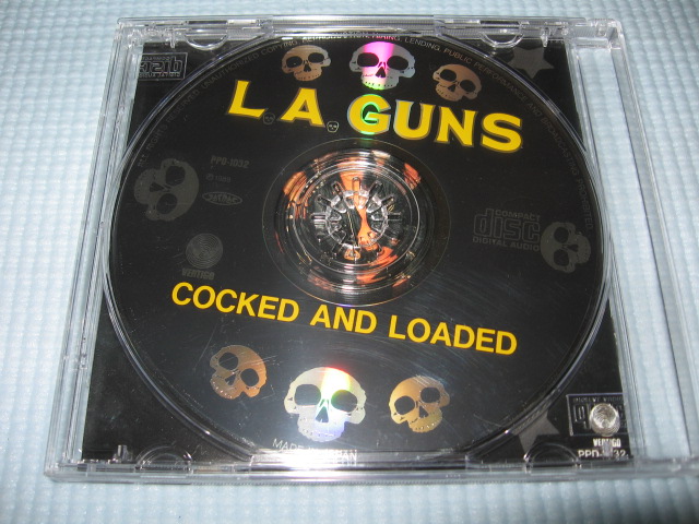 Photo: L.A.GUNS Cocked And Loaded Digital Recording 1989 CD-Extra Japan