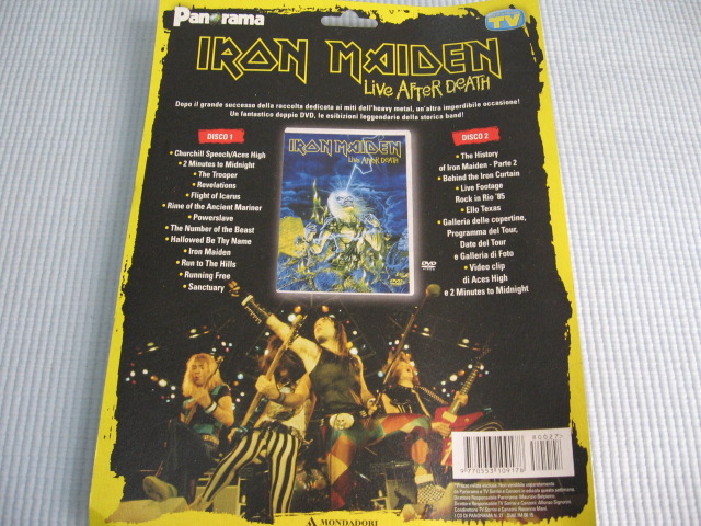 Photo: IRON MAIDEN Live After Death Panorama Series 2DVD New