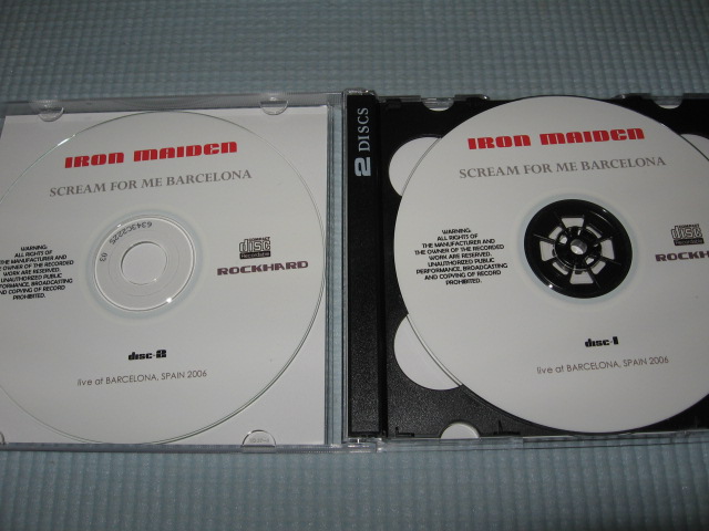 Photo: IRON MAIDEN Live In Spain 2006 Scream For Me Barcelona 2CD 