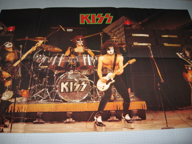 Photo: KISS LP Destroyer w/Poster Japan RARE