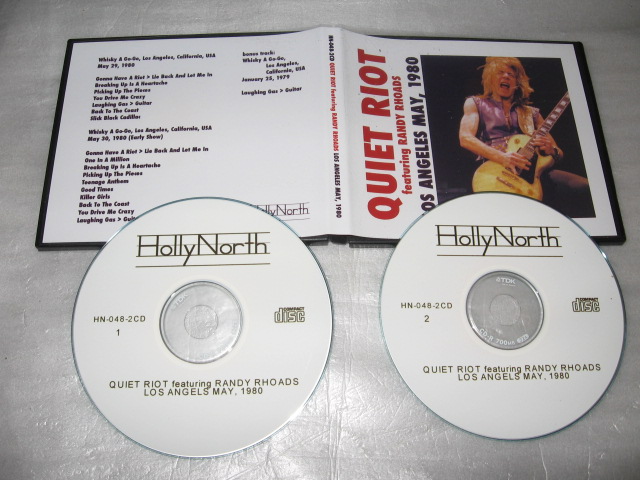 Photo1: QUIET RIOT Live 2CD w/Randy Rhoads Los Angeles May-1980 Ozzy