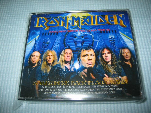 Photo1: IRON MAIDEN Somewhere Back in Australia 6CDR Japan POWER GATE