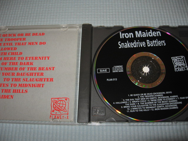 Photo: IRON MAIDEN Snakedrive Battlers Live In Europe 1993 Planet-X